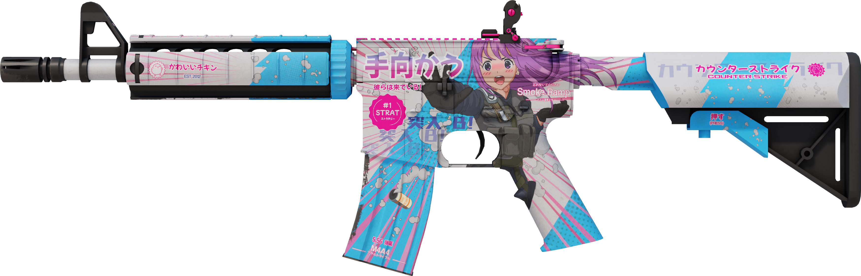 Preview image 1 of M4A4 | Temukau (Très peu usée)