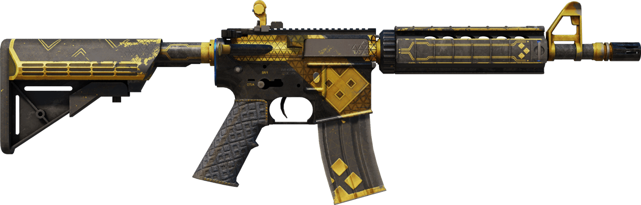 Preview image 2 of M4A4 | The Coalition (Battle-Scarred)