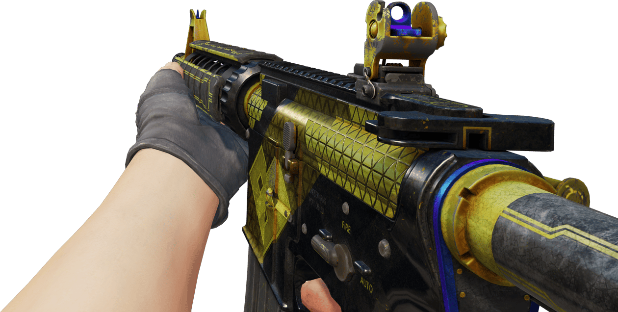 Preview image 3 of M4A4 | The Coalition (Battle-Scarred)