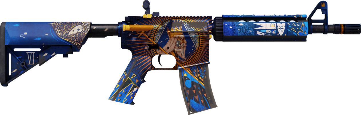 Preview image 2 of M4A4 | The Emperor (Field-Tested)