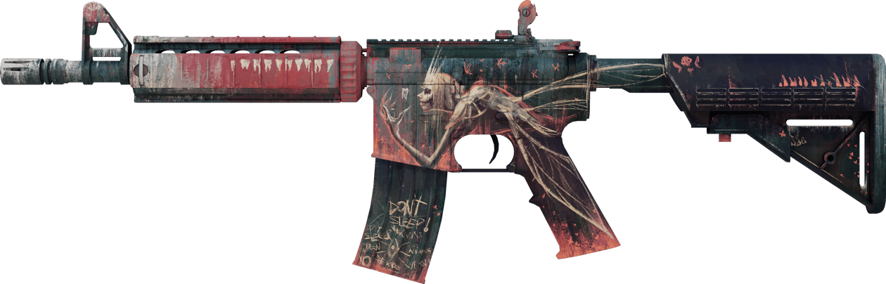 Preview image 1 of M4A4 | Tooth Fairy (มีรอยถลอกเล็กน้อย)