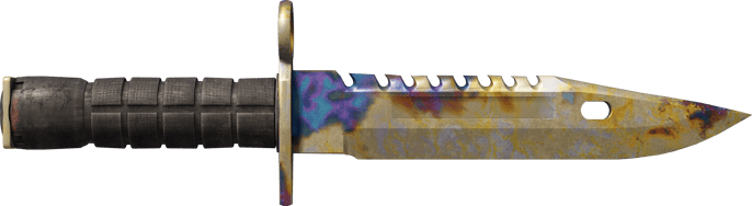 ★ M9 Bayonet | Case Hardened (Well-Worn)