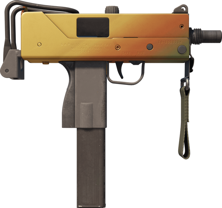 Preview image 2 of MAC-10 | Amber Fade (Com Pouco Uso)