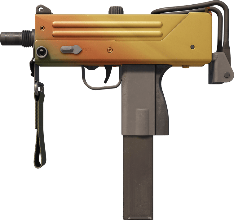 Preview image 1 of MAC-10 | Amber Fade (Com Pouco Uso)