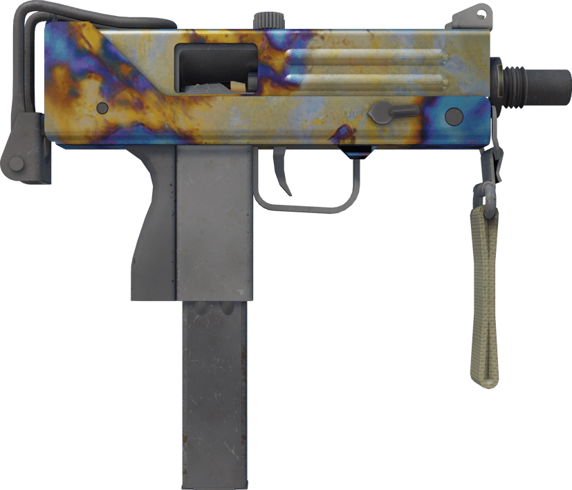 Preview image 2 of MAC-10 | Case Hardened (ผ่านการทดสอบภาคสนาม)