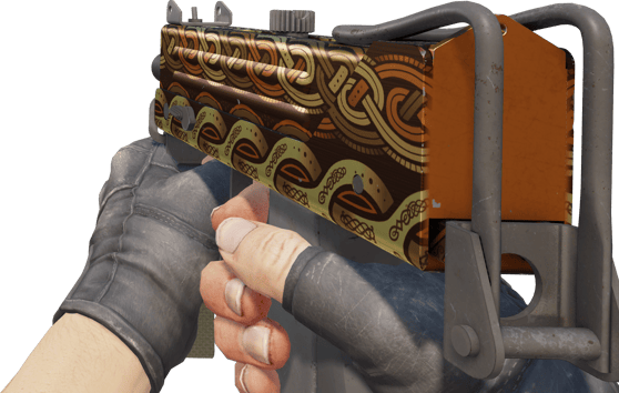 Preview image 3 of MAC-10 | Copper Borre (Field-Tested)