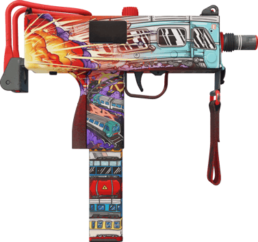Preview image 2 of MAC-10 | 火車脱軌 (輕微磨損)
