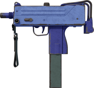 MAC-10 | Indygo (po ciężkich walkach)