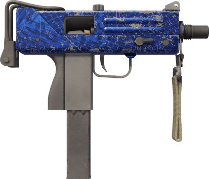 Preview image 2 of MAC-10 | 青金石鱷 (戰痕累累)