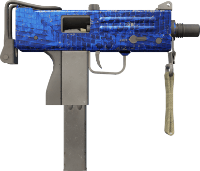 Preview image 2 of MAC-10 | 青金石鱷 (重度磨損)