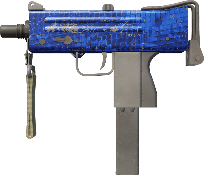 Preview image 1 of MAC-10 | 青金鳄皮 (破损不堪)