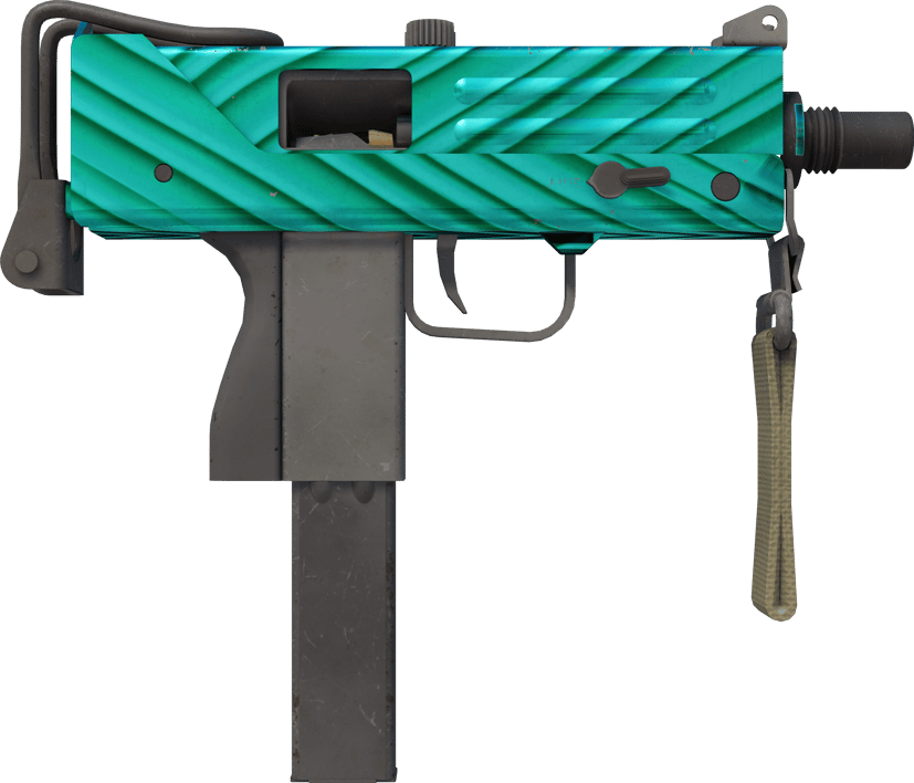Preview image 2 of MAC-10 | Malachite (Très peu usée)