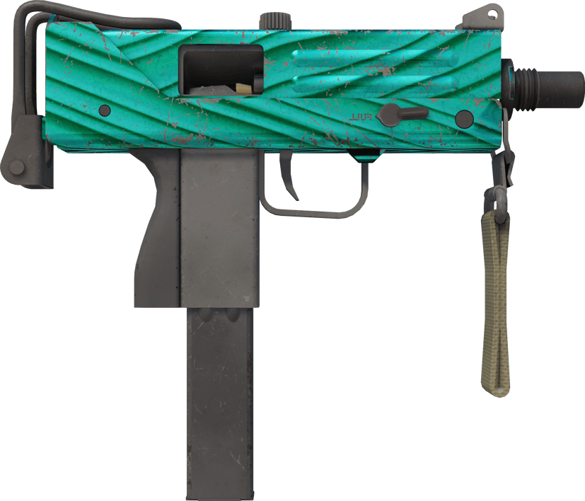 Preview image 2 of MAC-10 | Malaquita (Bastante desgastado)