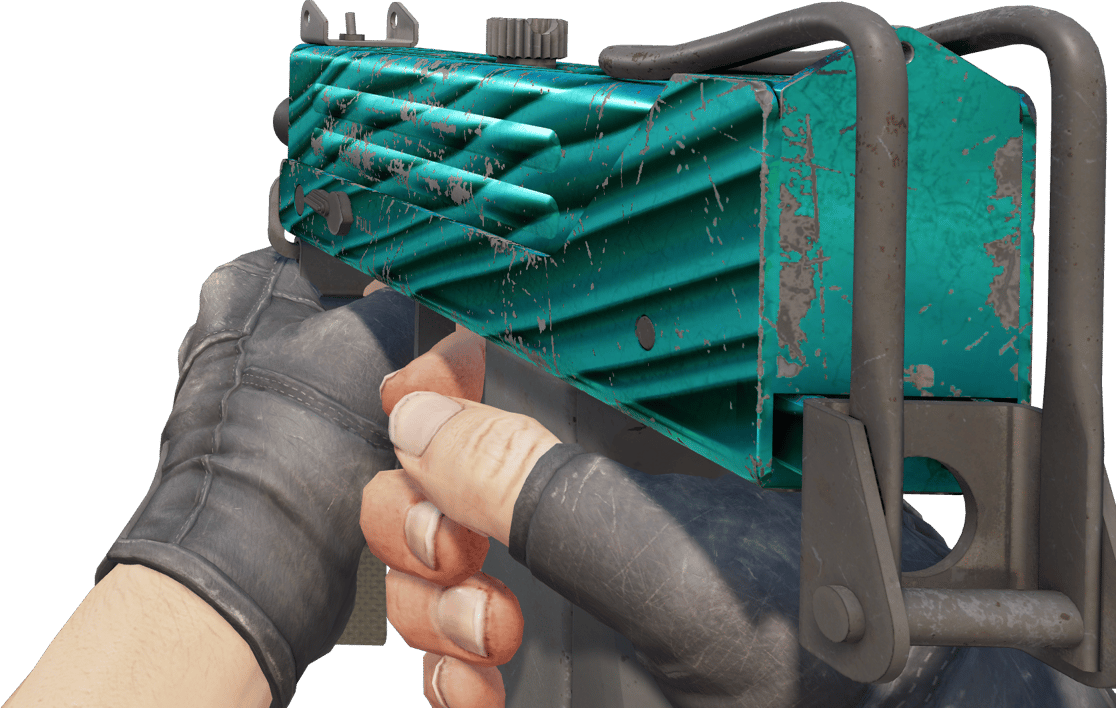 Preview image 3 of MAC-10 | Malaquita (Bastante desgastado)