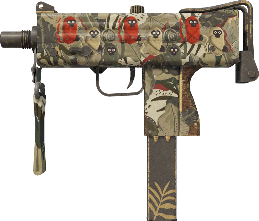 Preview image 1 of MAC-10 | Monkeyflage (BS - Mòn qua thực chiến)