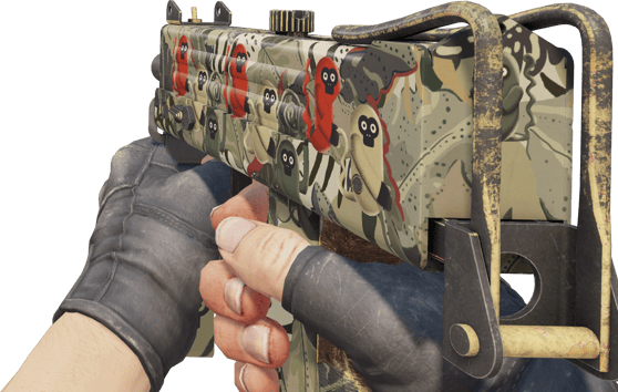 Preview image 3 of MAC-10 | Monkeyflage (Original de Fábrica)