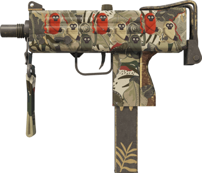 MAC-10 | Monkeyflage (Testado no Terreno)
