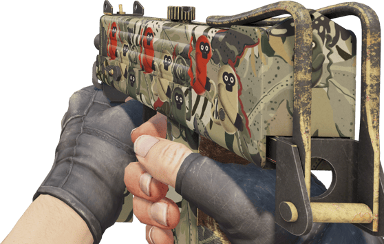 Preview image 3 of MAC-10 | Monkeyflage (Com Pouco Uso)