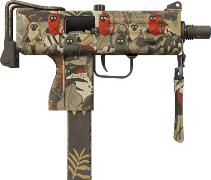 Preview image 2 of MAC-10 | Monkeyflage (Well-Worn)