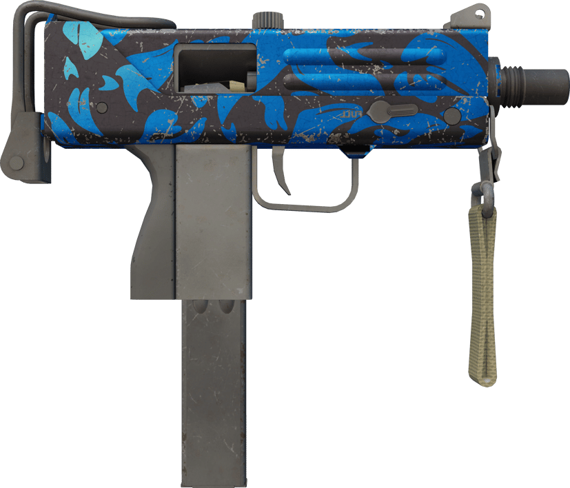 Preview image 2 of MAC-10 | Oceánico (Bastante desgastado)