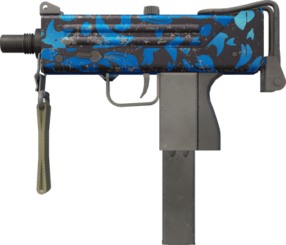 MAC-10 | Oceanic (Well-Worn)