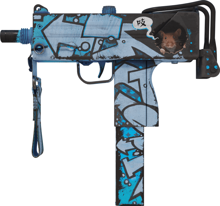 Preview image 1 of MAC-10 | Pipsqueak (戦いで傷ついた)