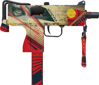 MAC-10 | Propaganda (戦いで傷ついた)