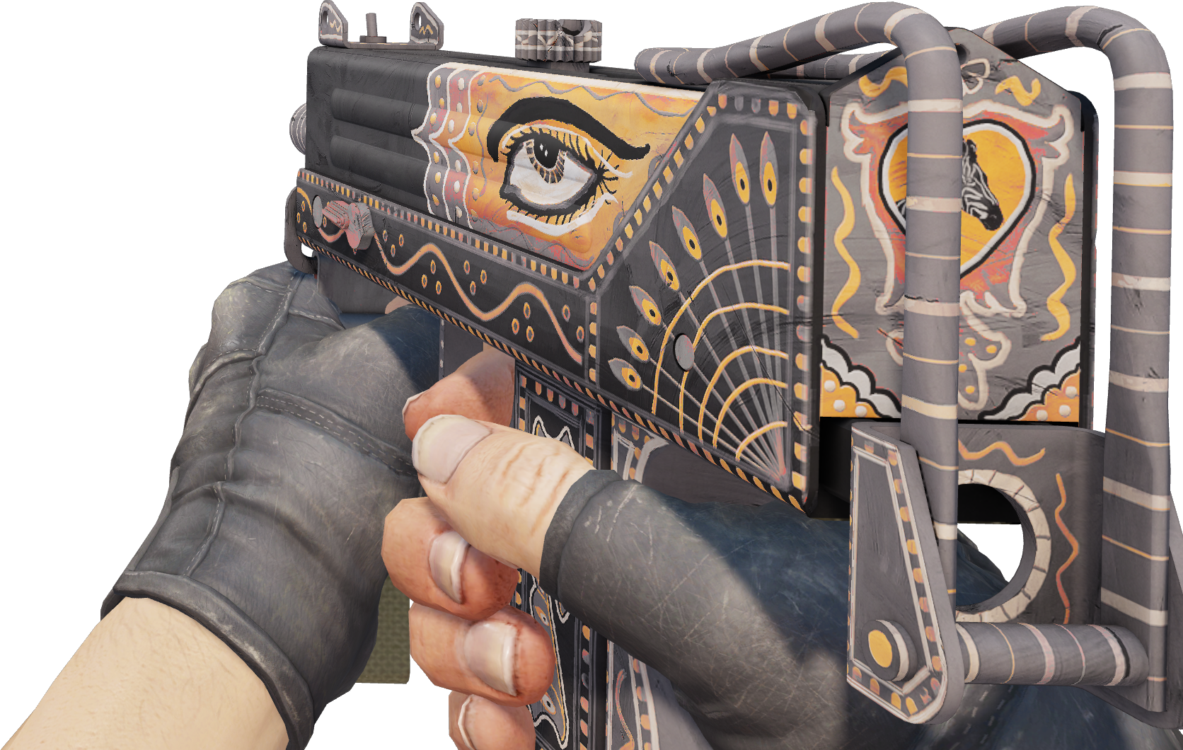 Preview image 3 of MAC-10 | Rangeen (Factory New)