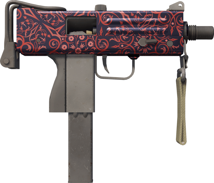 Preview image 2 of MAC-10 | Rotes Filigranwerk (Fabrikneu)