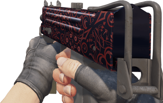 Preview image 3 of MAC-10 | Red Filigree (Factory New)