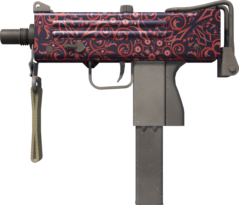 Preview image 1 of MAC-10 | Rotes Filigranwerk (Fabrikneu)