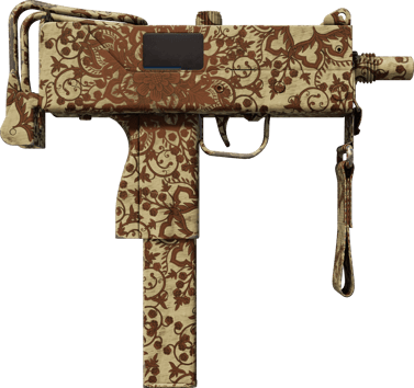 Preview image 2 of MAC-10 | 紅褐藤蔓花紋 (全新出廠)