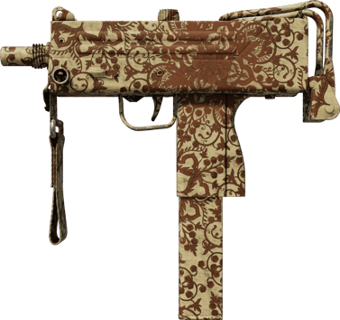 MAC-10 | 紅褐藤蔓花紋 (全新出廠)