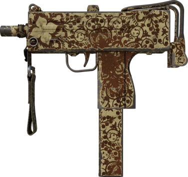 MAC-10 | 紅褐藤蔓花紋 (戰場實測)