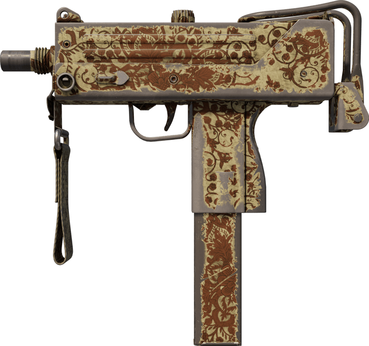 Preview image 1 of MAC-10 | Sienna Damask (Well-Worn)
