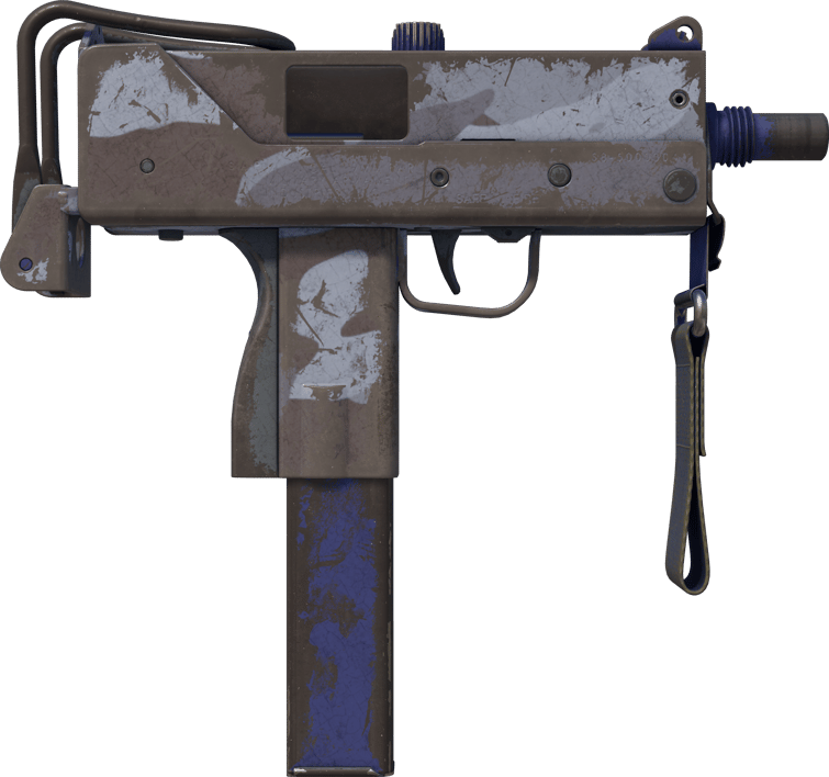 Preview image 2 of MAC-10 | Storm Camo (Battle-Scarred)