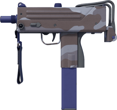 MAC-10 | 风暴迷彩 (略有磨损)