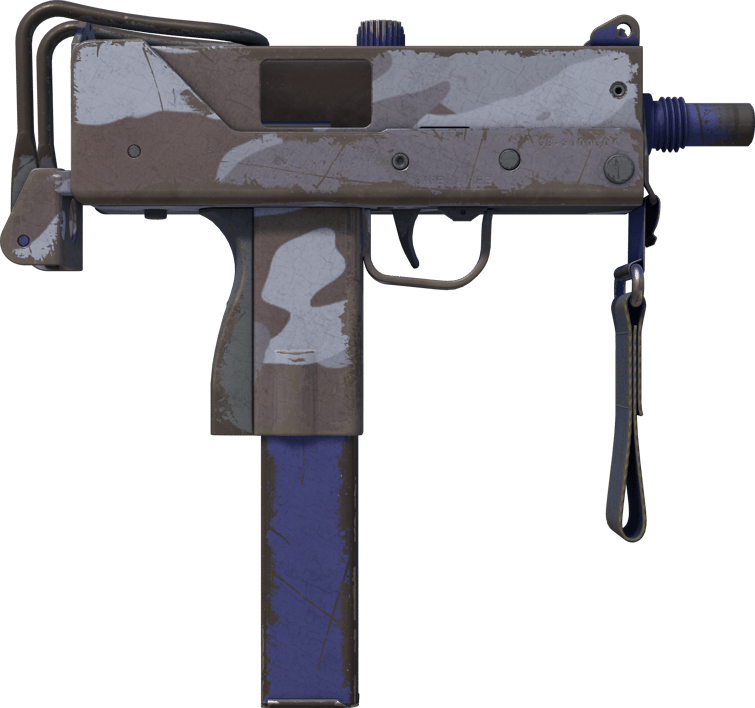 Preview image 2 of MAC-10 | Storm Camo (Well-Worn)
