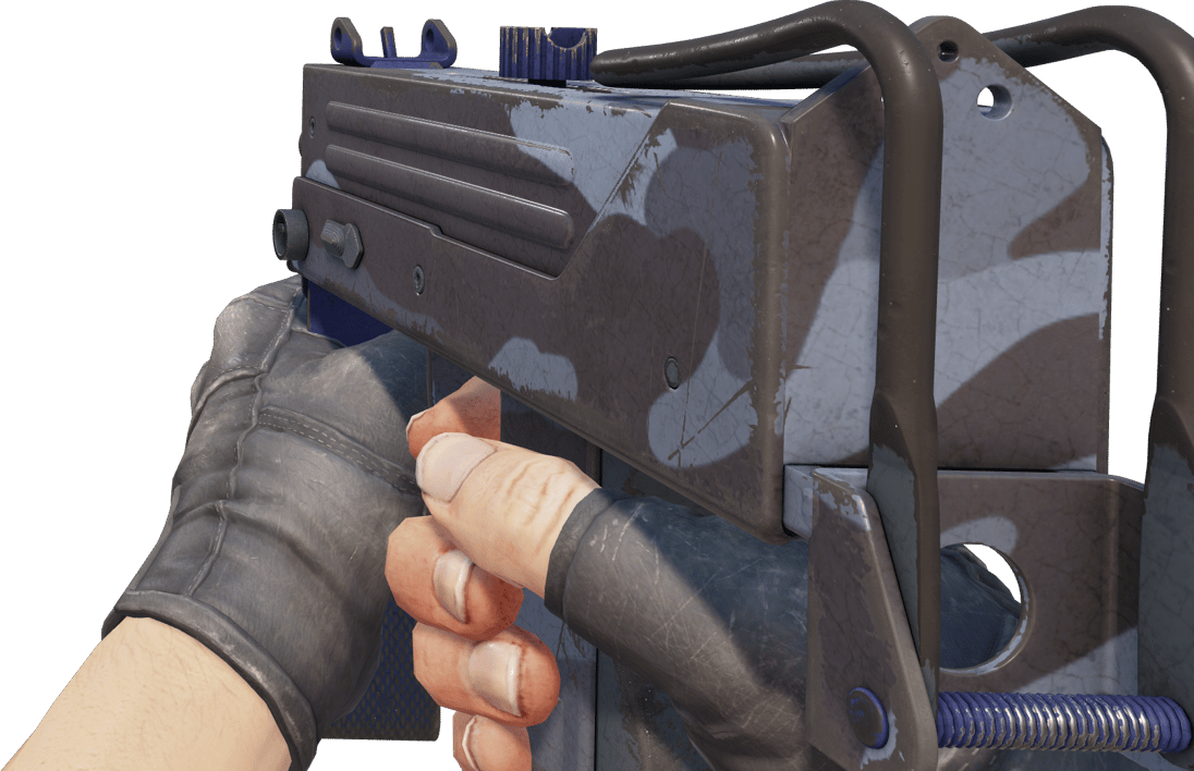 Preview image 3 of MAC-10 | Storm Camo (Well-Worn)