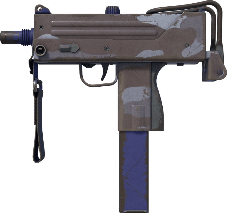 Preview image 1 of MAC-10 | Storm Camo (Well-Worn)