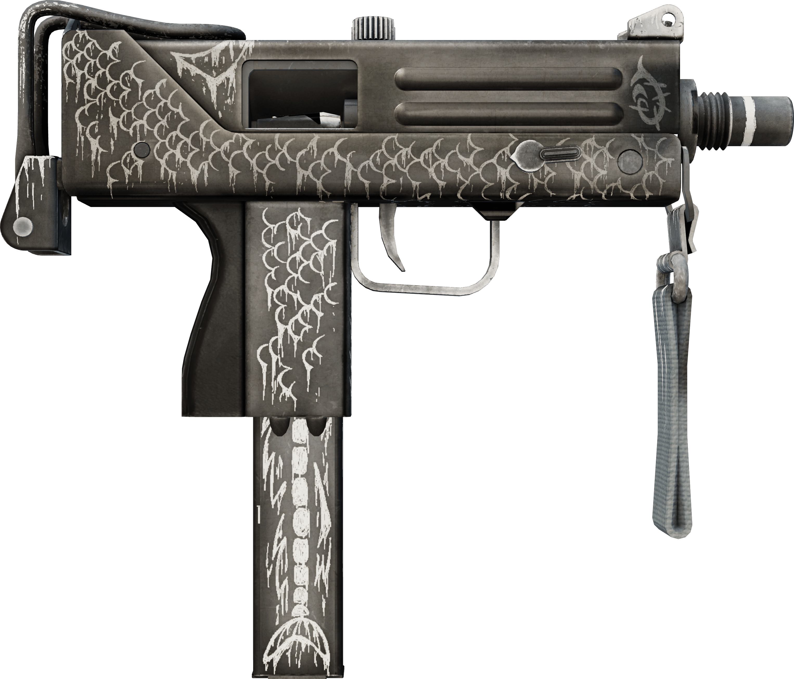Preview image 2 of MAC-10 | Whitefish (Battle-Scarred)