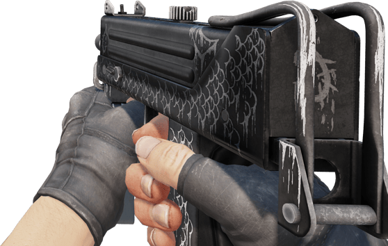 Preview image 3 of MAC-10 | Whitefish (Minimal Wear)