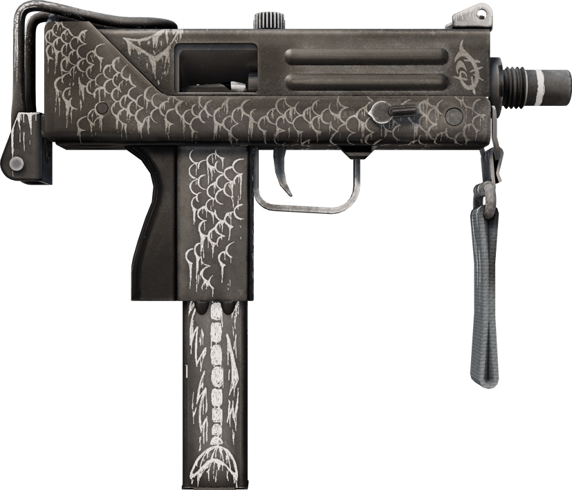 Preview image 2 of MAC-10 | 白鮭 (重度磨損)
