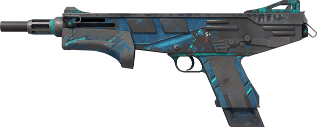 MAG-7 | Núcleo de cobalto (Bastante desgastado)