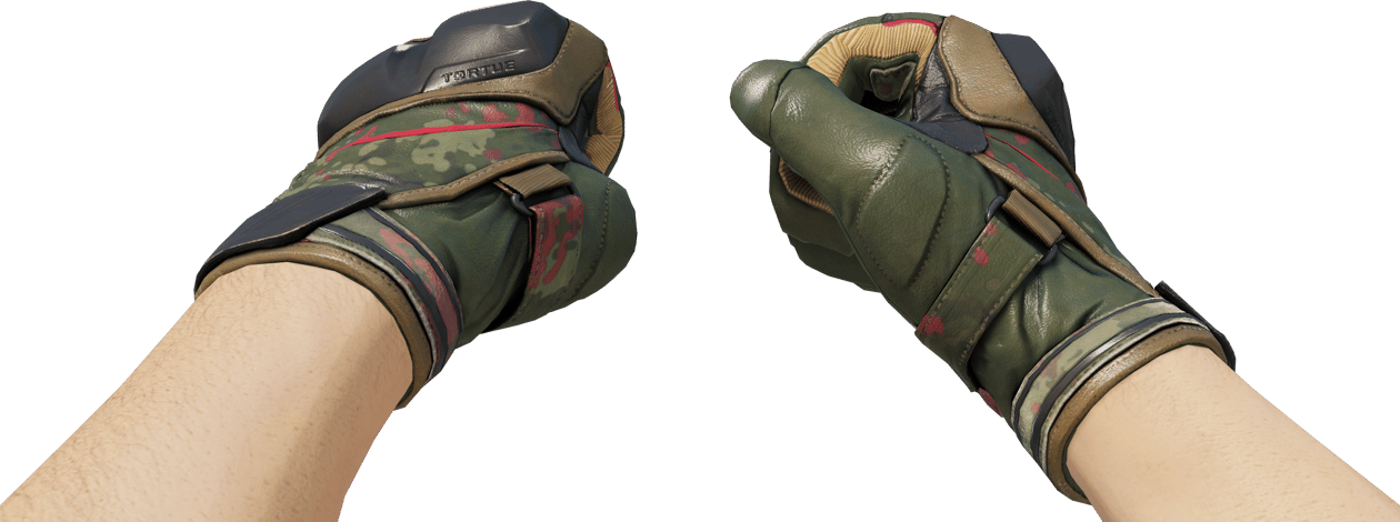 Preview image 3 of ★ Moto Gloves | 3rd Commando Company (Field-Tested)