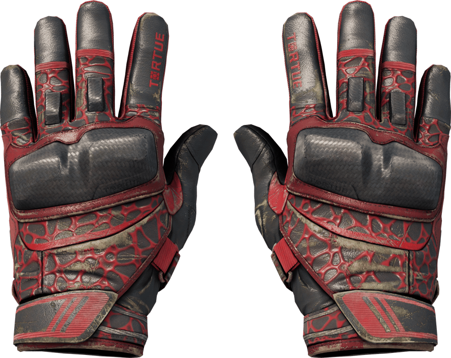 Preview image 1 of ★ Moto Gloves | Blood Pressure (戦いで傷ついた)