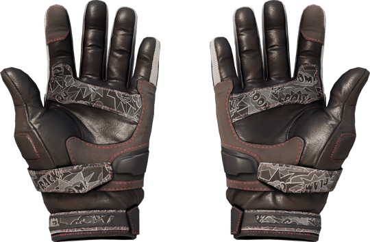 Preview image 2 of ★ Guantes de motorista | ¡Bum! (Algo desgastado)