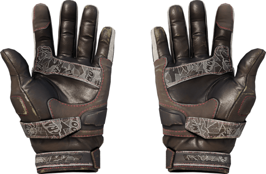 Preview image 2 of ★ Guantes de motorista | ¡Bum! (Bastante desgastado)