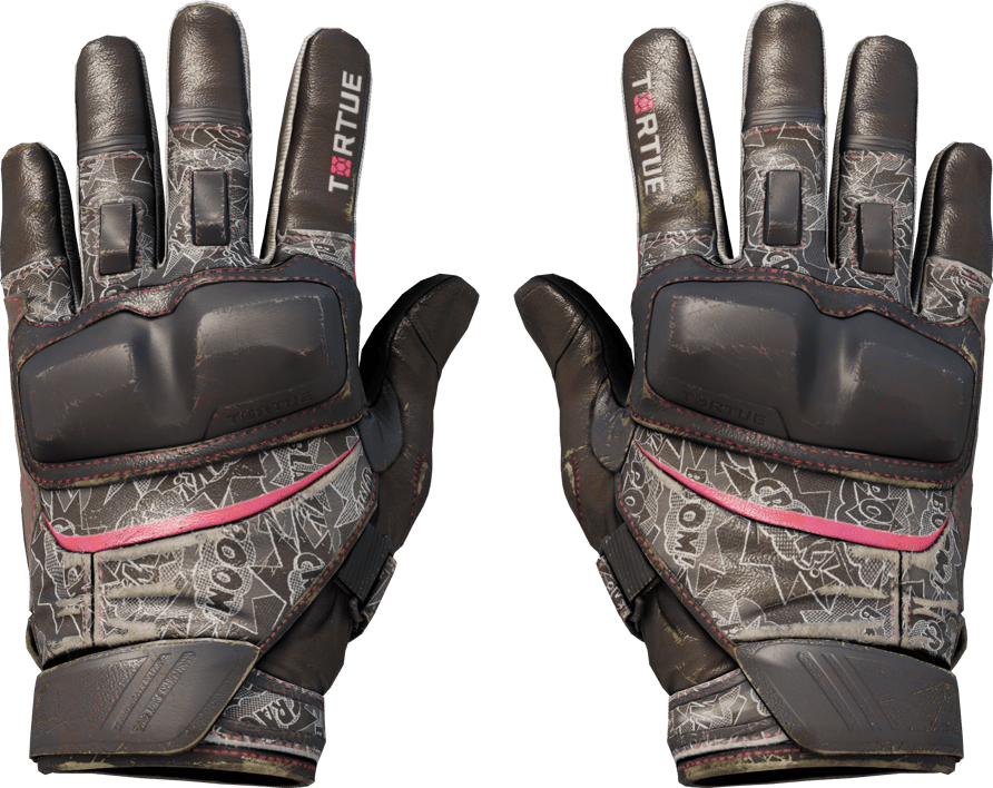 Preview image 1 of ★ Moto Gloves | Boom! (かなり摩耗)