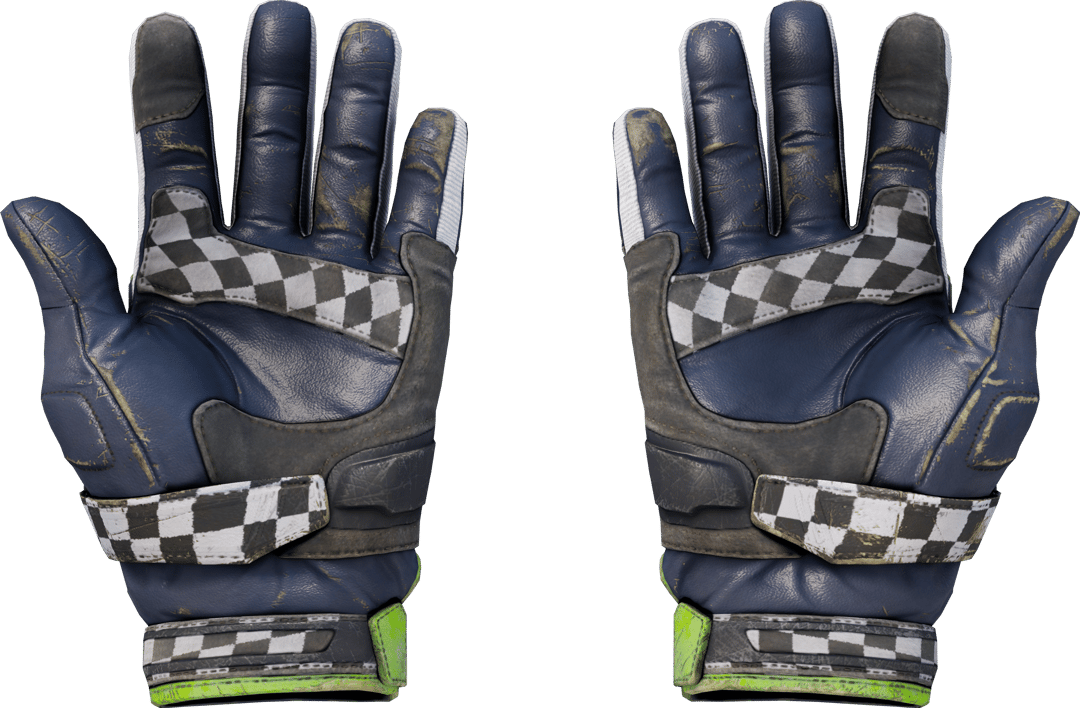 Preview image 2 of ★ Moottoripyöräilyhanskat | Maaliviiva (Reissussa rähjääntynyt)